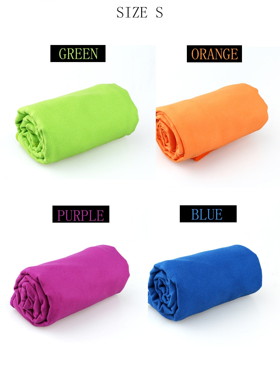 Copozz Microfiber, Easy Drying Small OR Large Travel Towel.