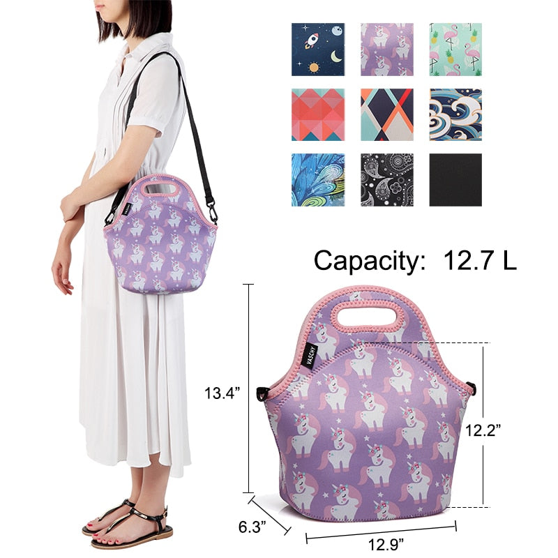 VASCHY Insulated Water Resistant Lunch Bag.