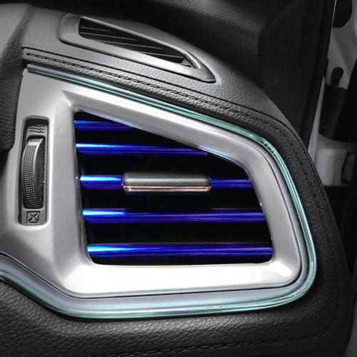 10Pcs- 20cm Universal Car Decorative U Shape Vent Moulding Trim.