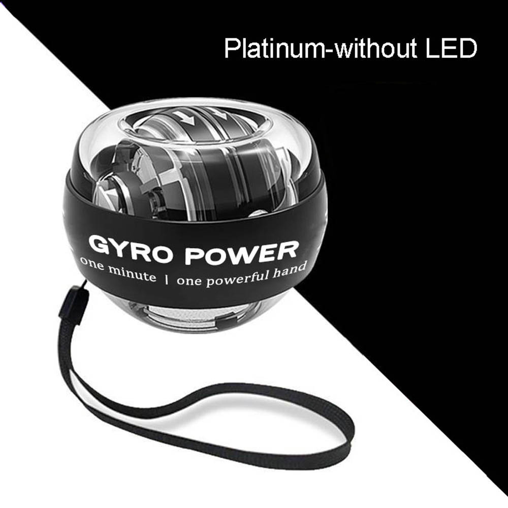LED Gyroscopic Powerball To measure Range of Muscle Force of Arm, Hand And Wrist for Fitness.