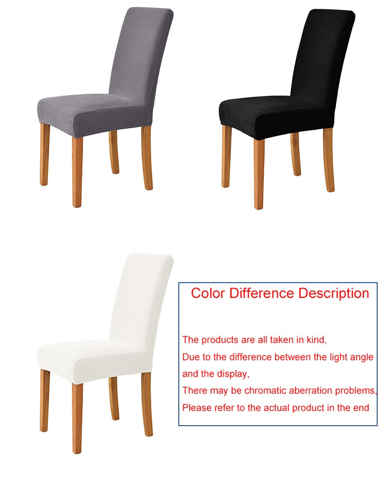 Waterproof And Non Waterproof Elastic Dining Chair Covers.