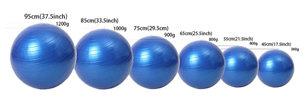 Yoga/Pilates 45CM Or 55CM Cm Fitness Ball.