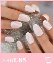 Acrylic Press On Nails. Various types such as French, Ombre, Nail Art, Glitter. Long or Short.