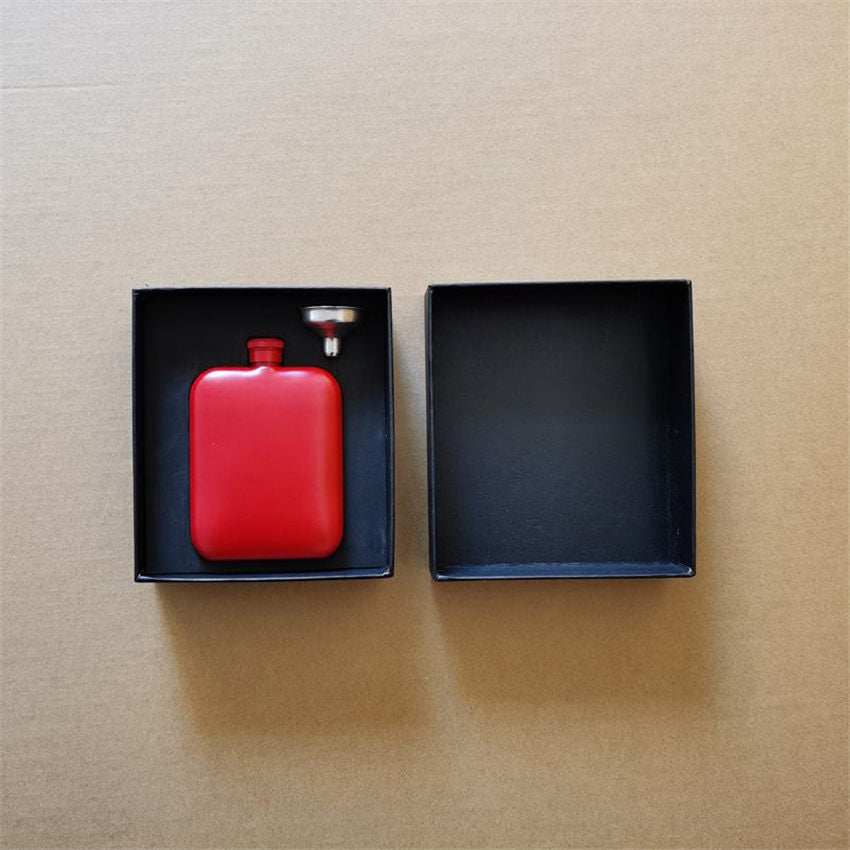 Stainless Steel 6oz Hip Flask.