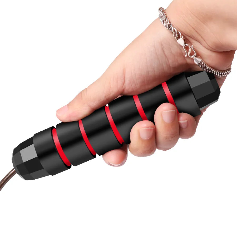 Steel Wire Adjustable Skipping Rope Perfect For Adults And Children