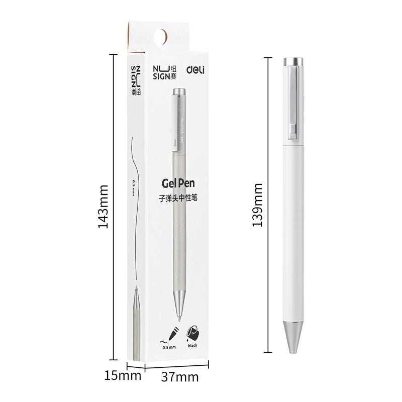 Xiaomi Ballpoint 0.5MM Deli Metal Rollerball Gel Pen