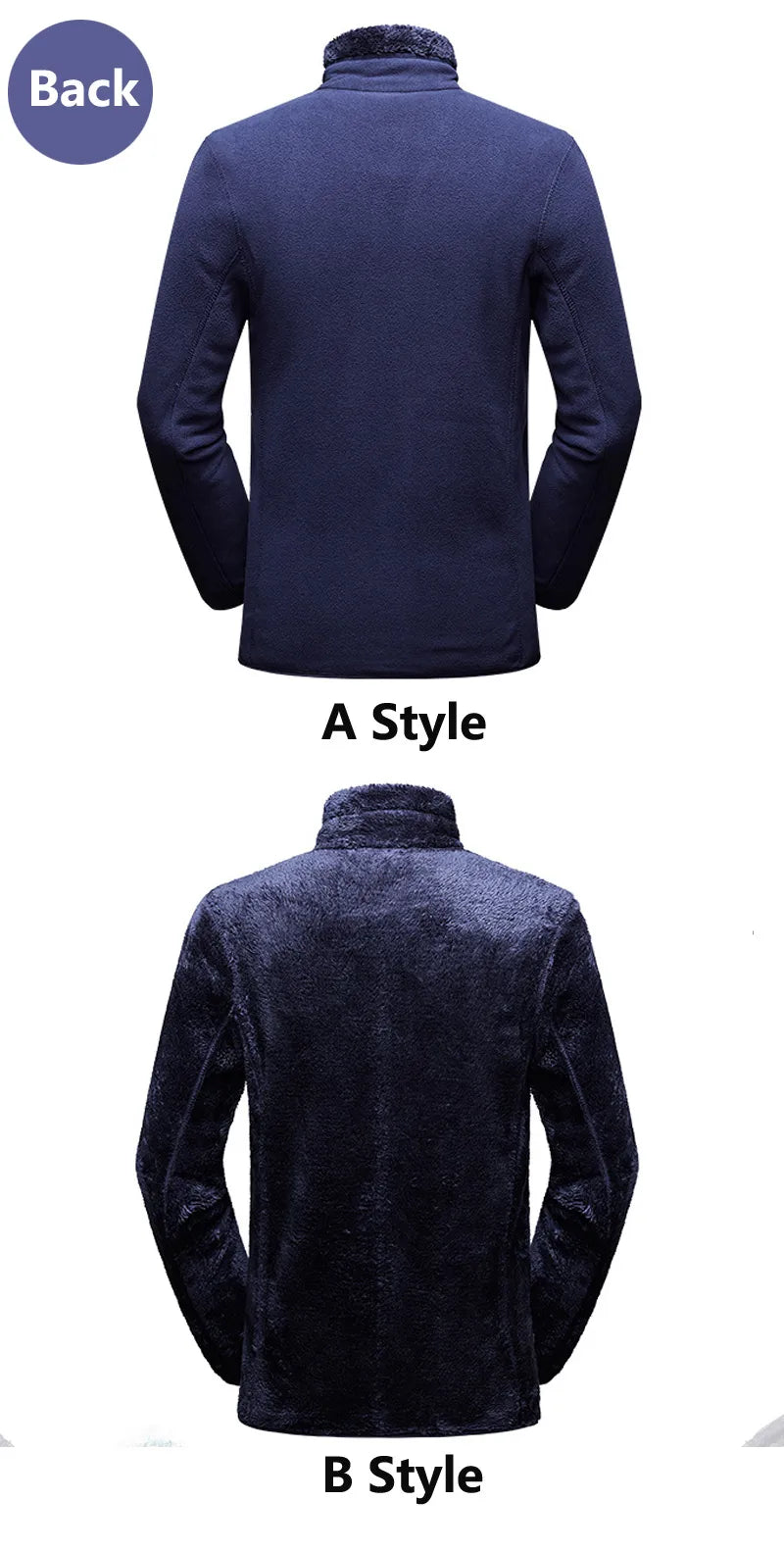 Women's Warm Reversible Polar Coats.