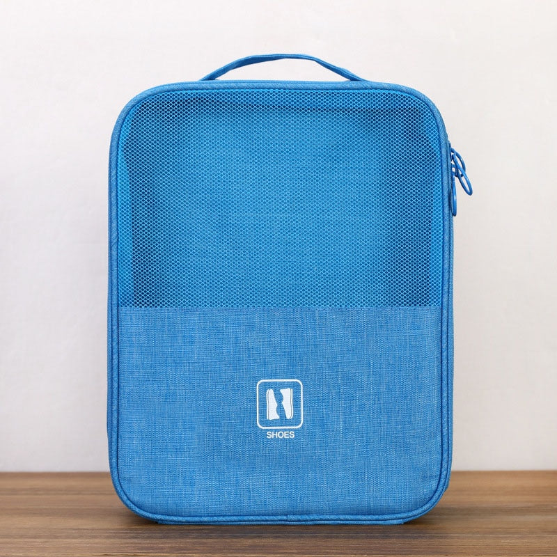 3 Layer Travel Shoe Bag Organizer.