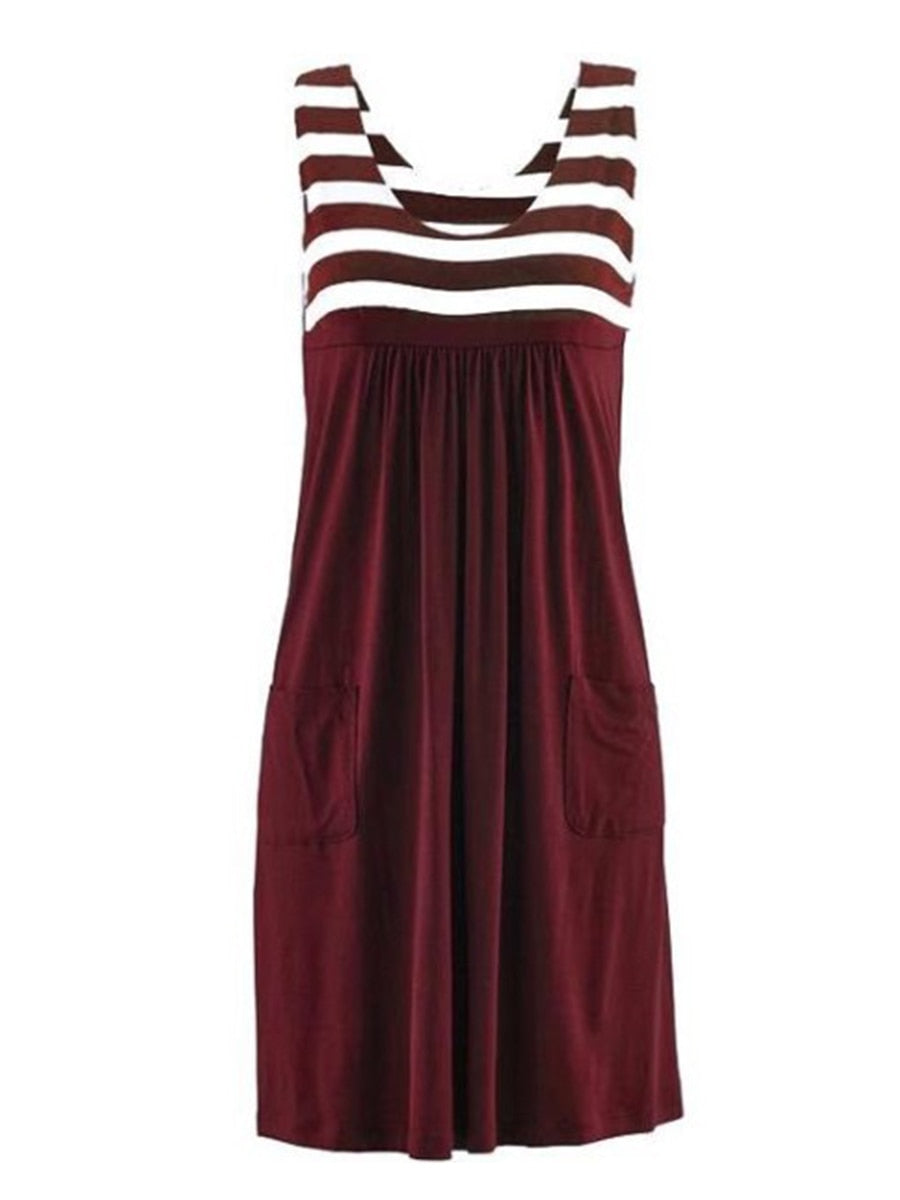 Women's Sleeveless Summer Dress.