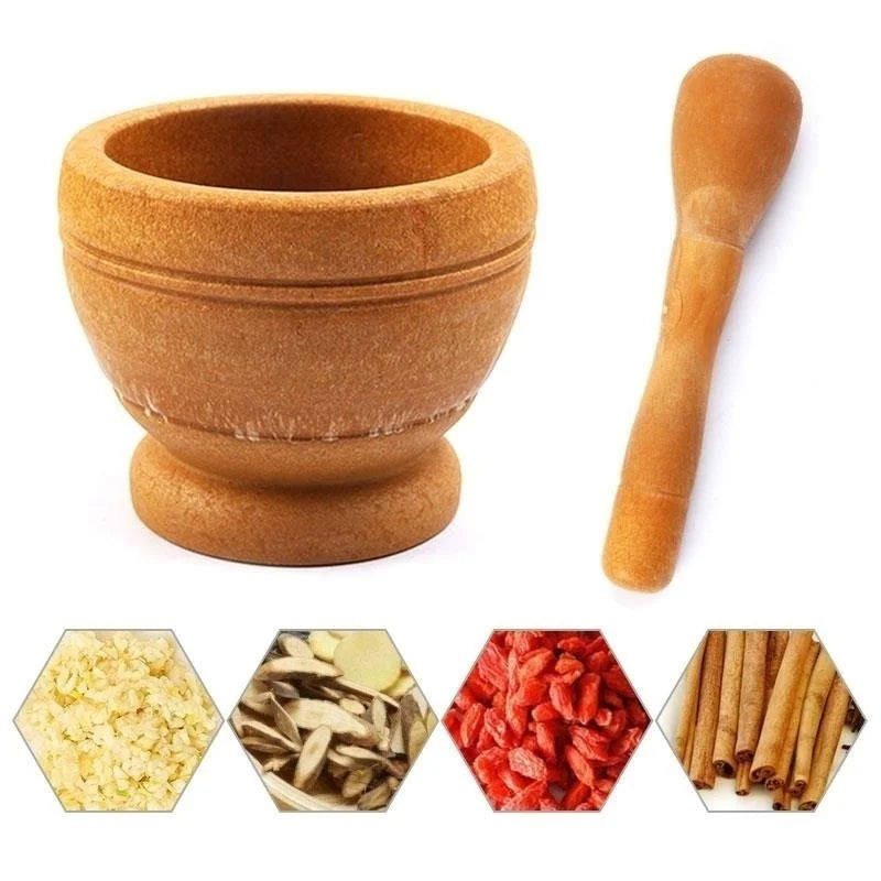 Resin Mortar Pestle Bowls For Mixing/Crushing Herbs