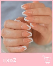 Acrylic Press On Nails. Various types such as French, Ombre, Nail Art, Glitter. Long or Short.