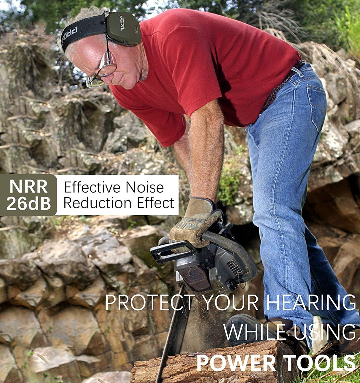 ZOHAN Safety Ear Protection. Hearing protector for hunting and using power tools.