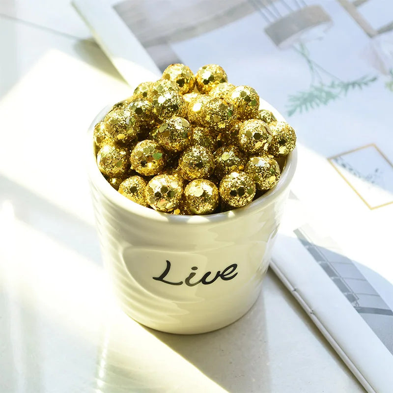 100Pcs 12mm Mini Pearl Berries for Decoration
