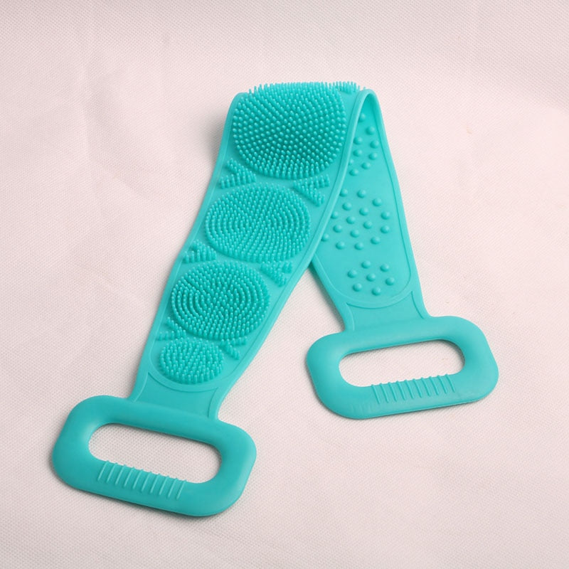 Soft Silicone Body Brush. Exfoliates and massage.