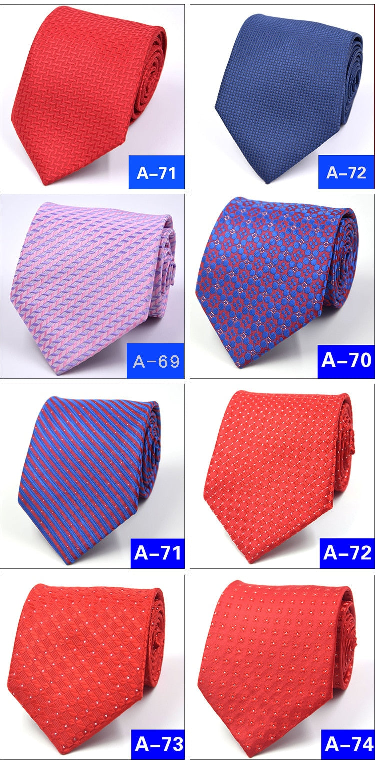 Men's Formal Business Suit Tie.