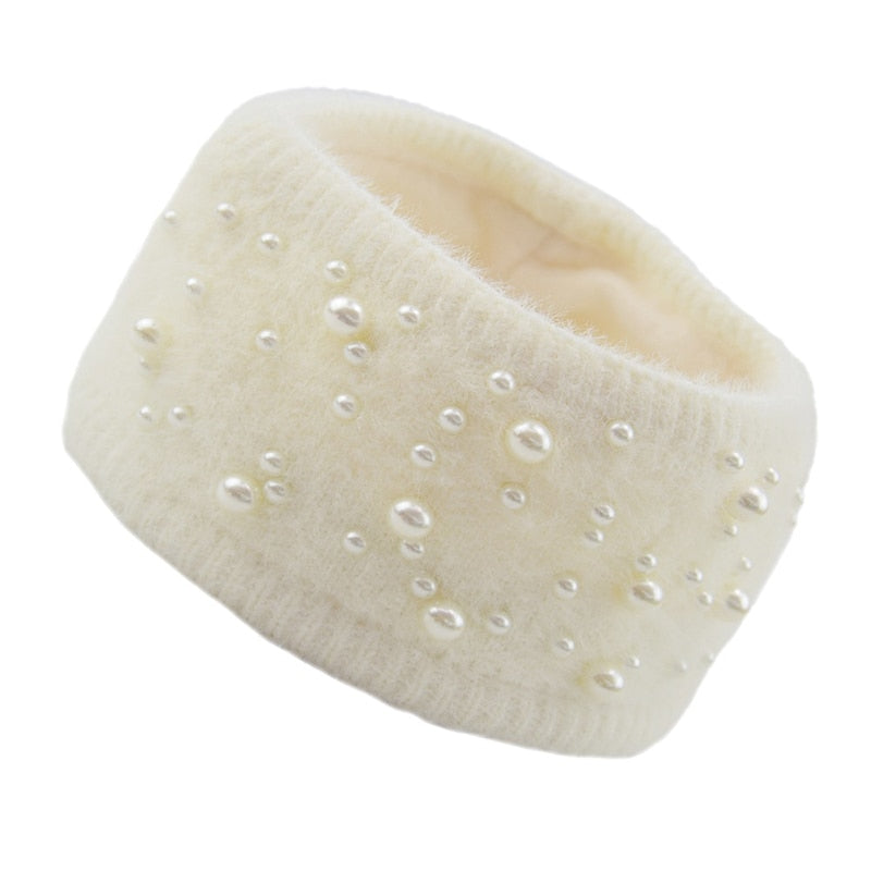 Women's Elastic Knitted Wool Headband.