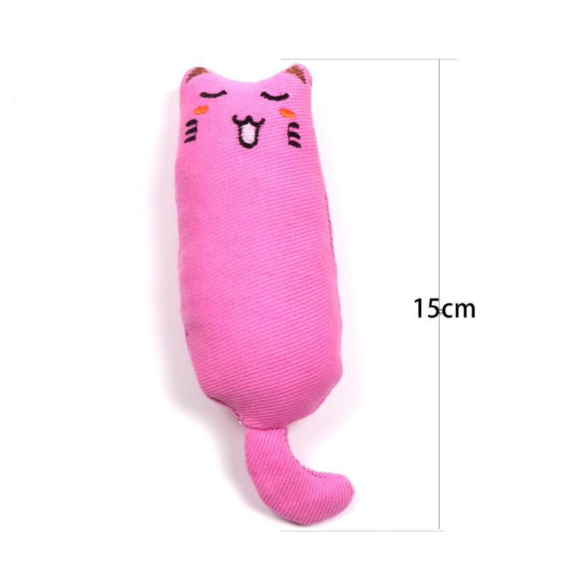 Cotton filled/Catnip Cat Plush Toys.