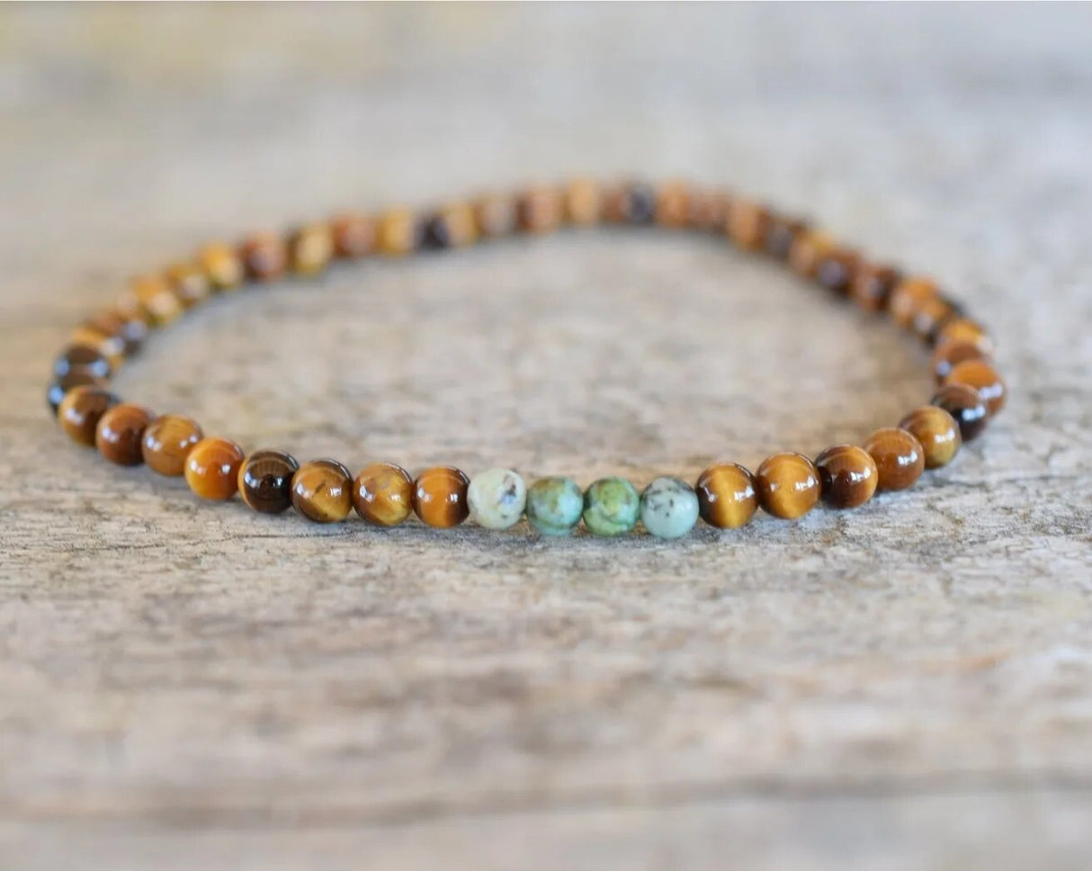 Men's Beaded Stretch Boho Bracelets.
