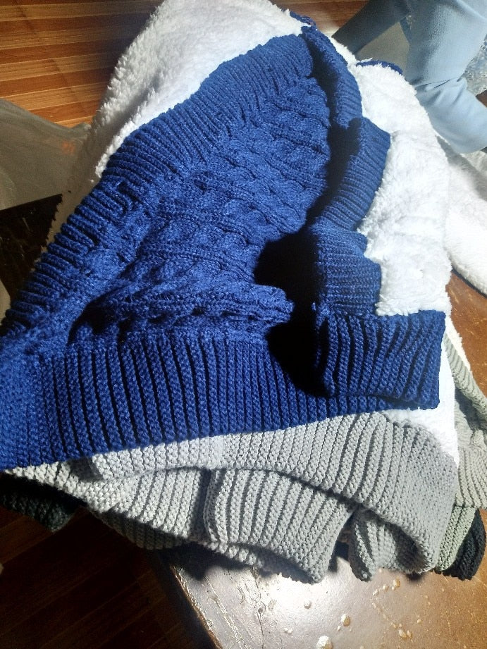 Baby Wool  Button Up Sleeping Bag, Cozy for Autumn Weather in strollers.