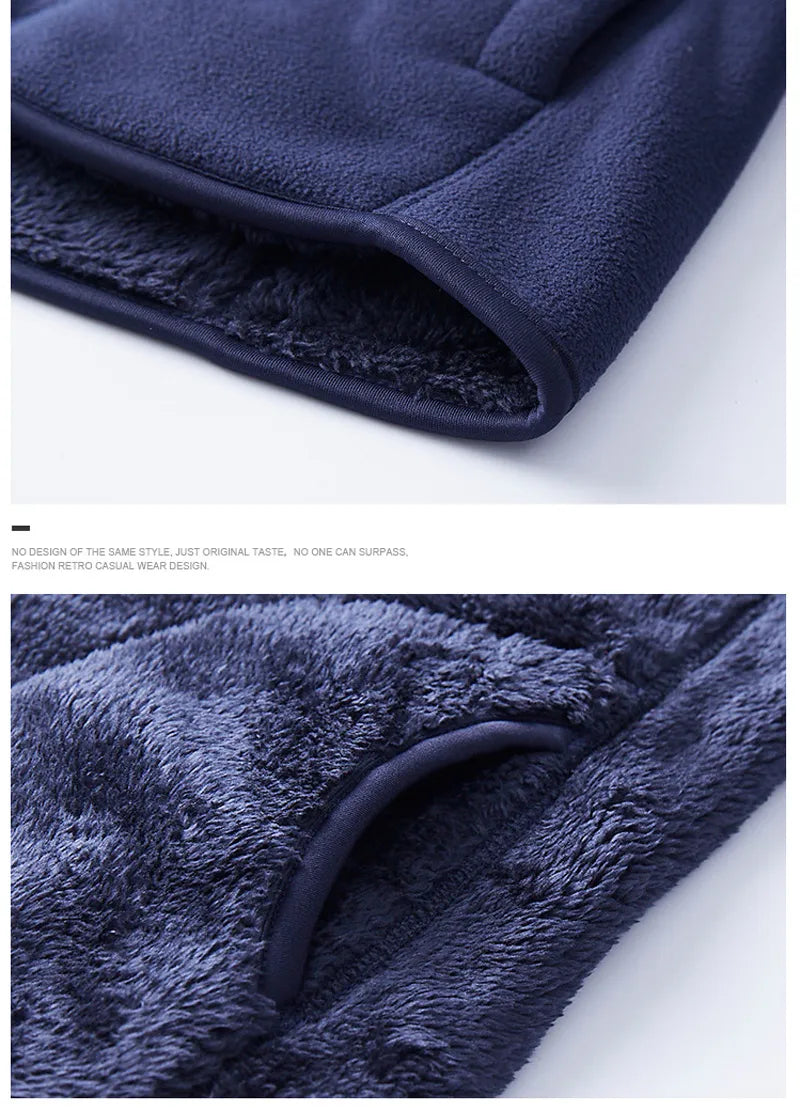 Women's Warm Reversible Polar Coats.