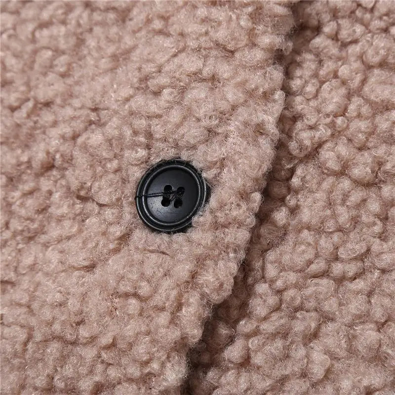 Autumn Baby V Neck Plush Vest