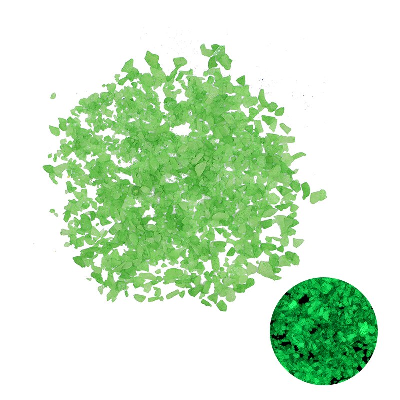 10/30g Luminous fluorescent Sand.  Glows in the dark.  Beautiful on a patio or in a garden.