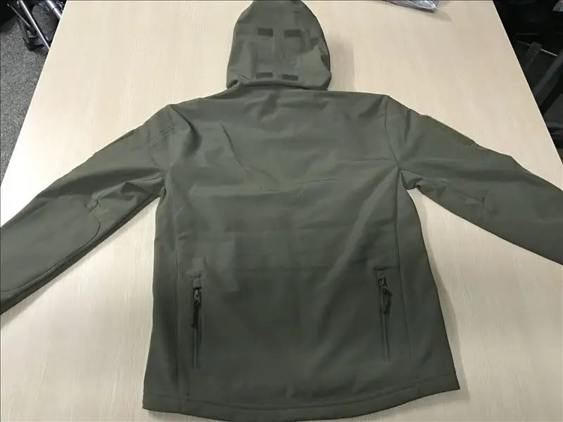 Men Or Women's Waterproof Soft Shell Windbreaker Jacket For Hunting Skiing Or Camping