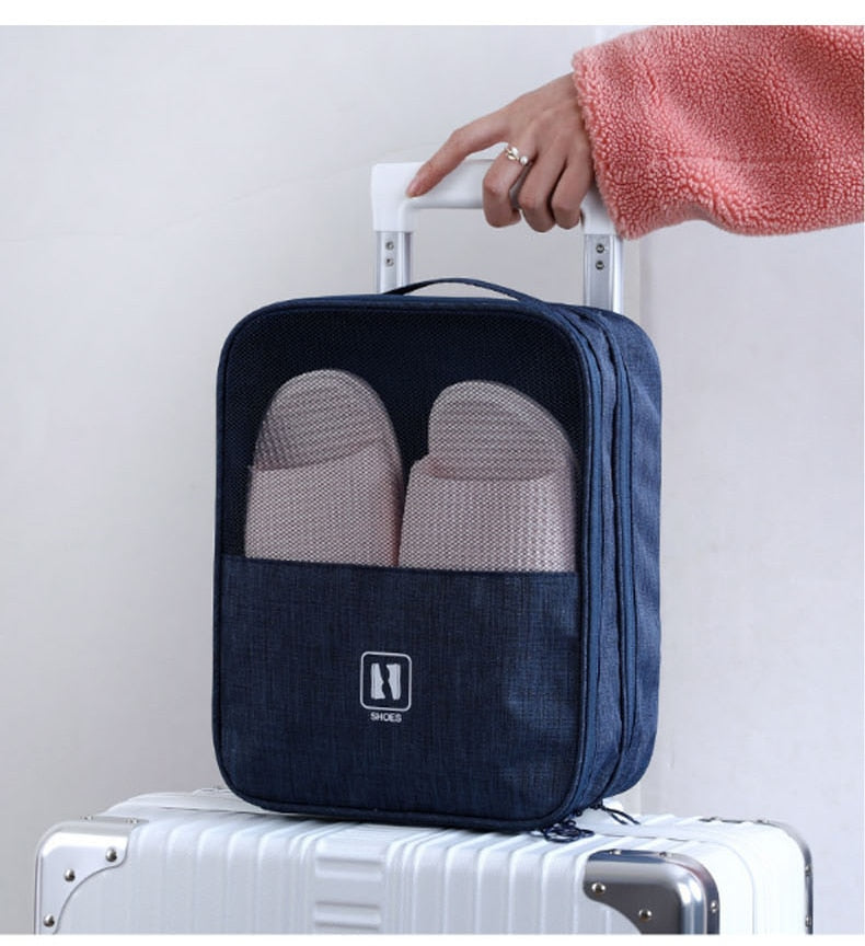 3 Layer Travel Shoe Bag Organizer.