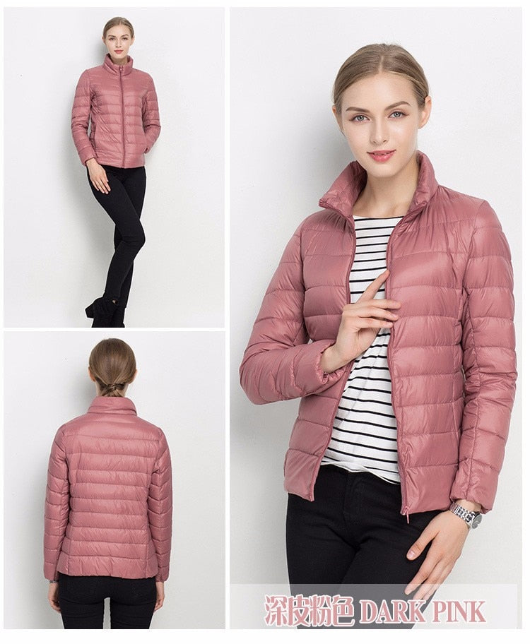Women's fall/winter Duck Down Jacket.