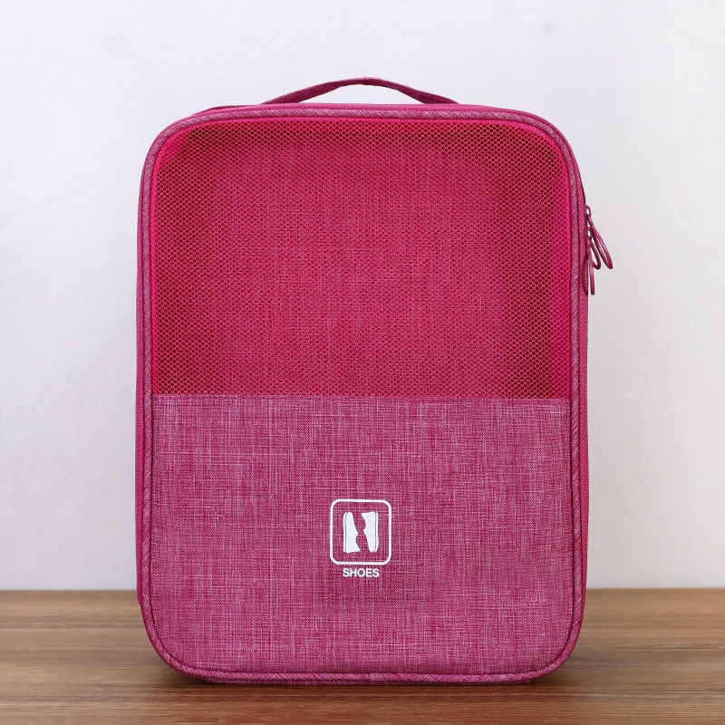 3 Layer Travel Shoe Bag Organizer.