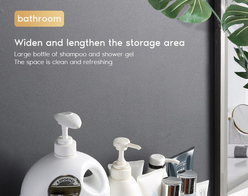 Bathroom/Kitchen Wall Mounted Shelf With Or Without Towel Bar.