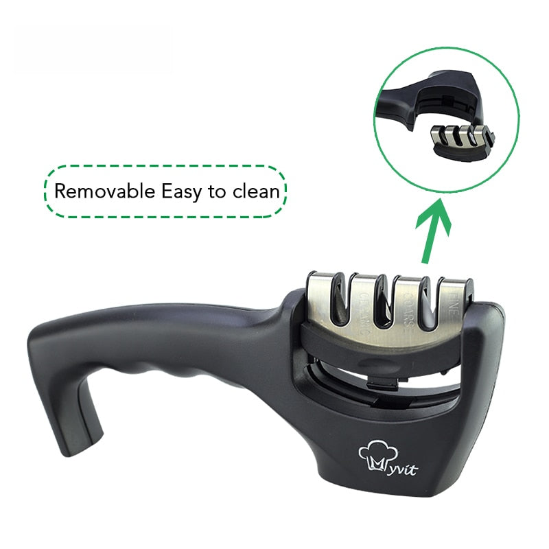 Whetstone Tungsten Diamond Ceramic Knife Sharpener.