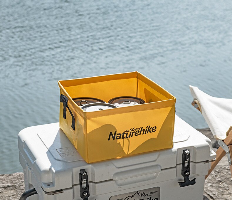 Naturehike Outdoor collapsible square Storage bucket.