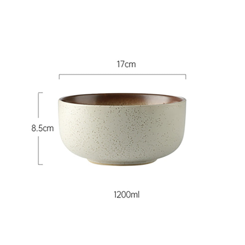 ceramic ramen noodle bowl