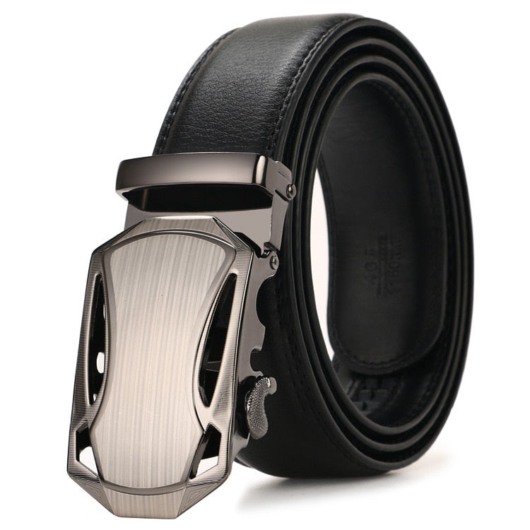 Men's Business Or Casual Automatic Buckle Belt.