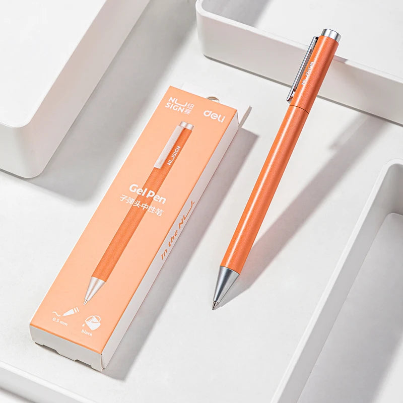 Xiaomi Ballpoint 0.5MM Deli Metal Rollerball Gel Pen