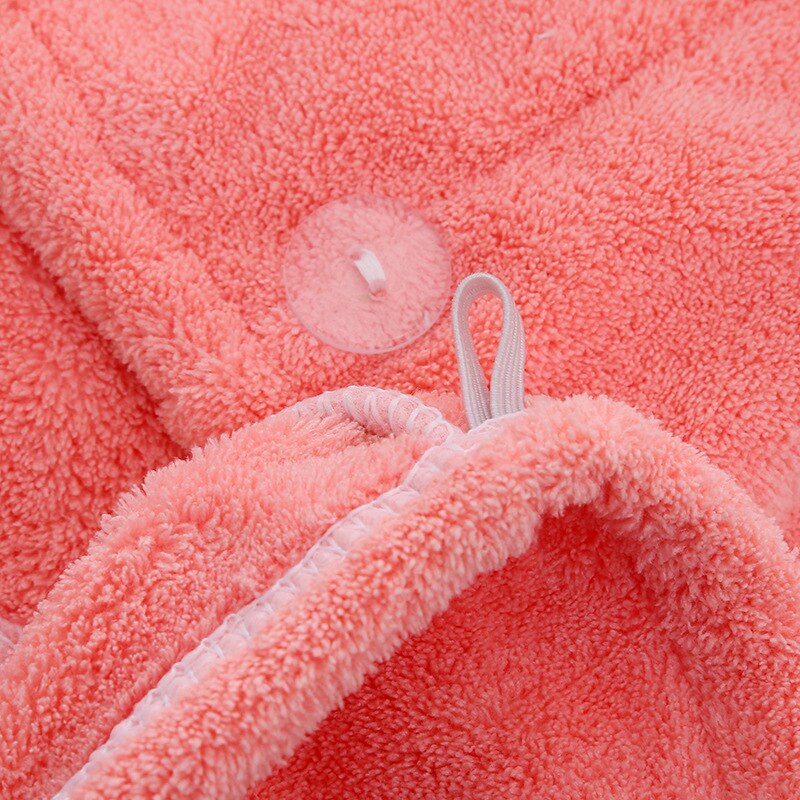 Magic Microfiber hair towel for rapid drying.