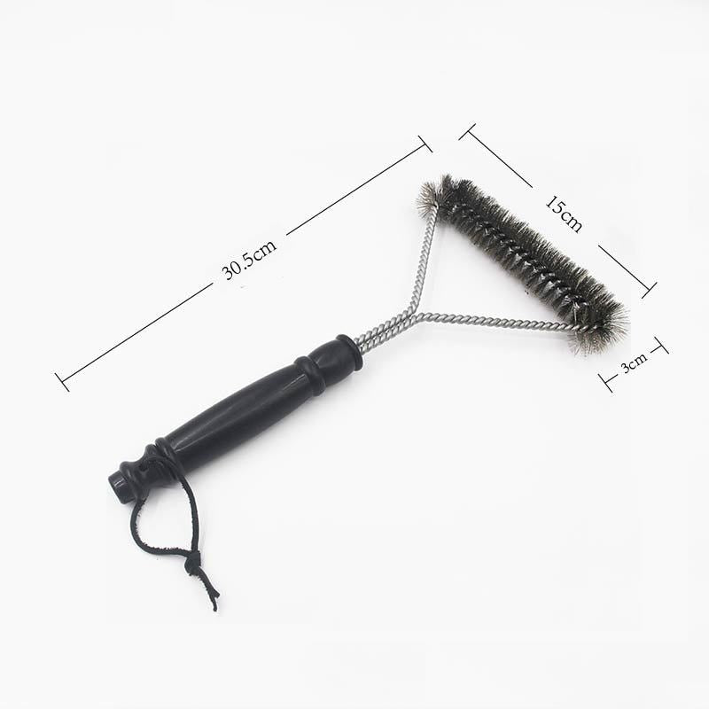 Stainless Steel BBQ Bristle Cleaning Brush.