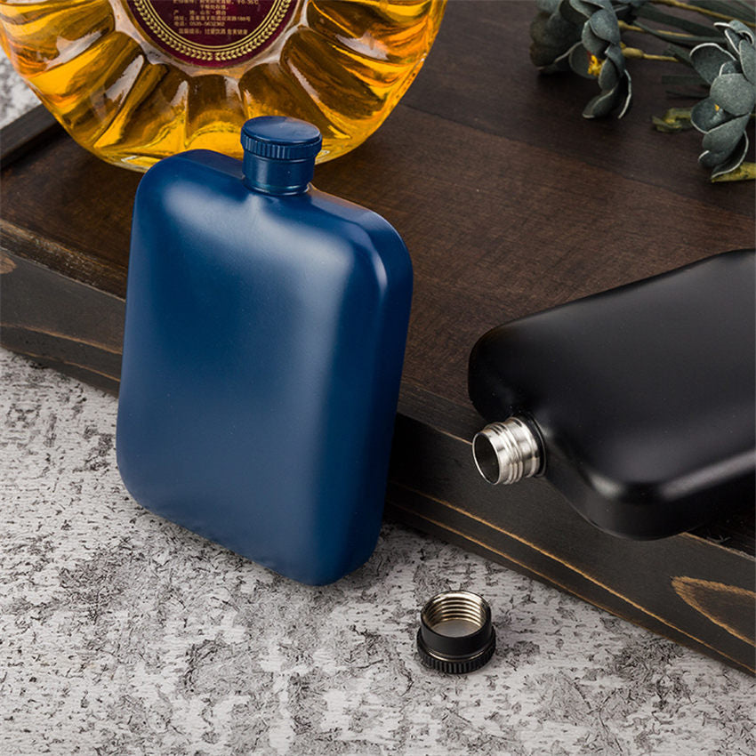 Stainless Steel 6oz Hip Flask.