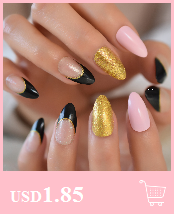 Acrylic Press On Nails. Various types such as French, Ombre, Nail Art, Glitter. Long or Short.