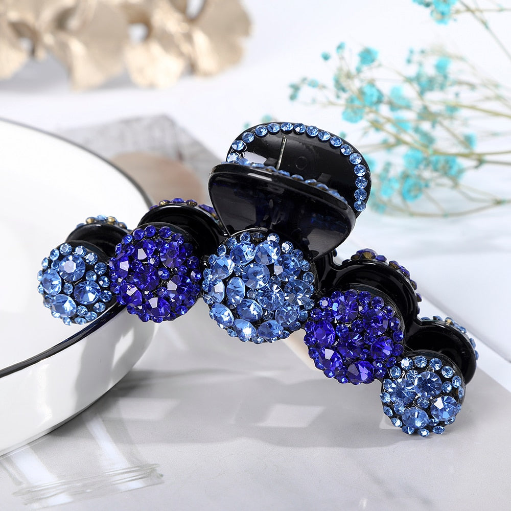 Rhinestone Claw Hair Clips.