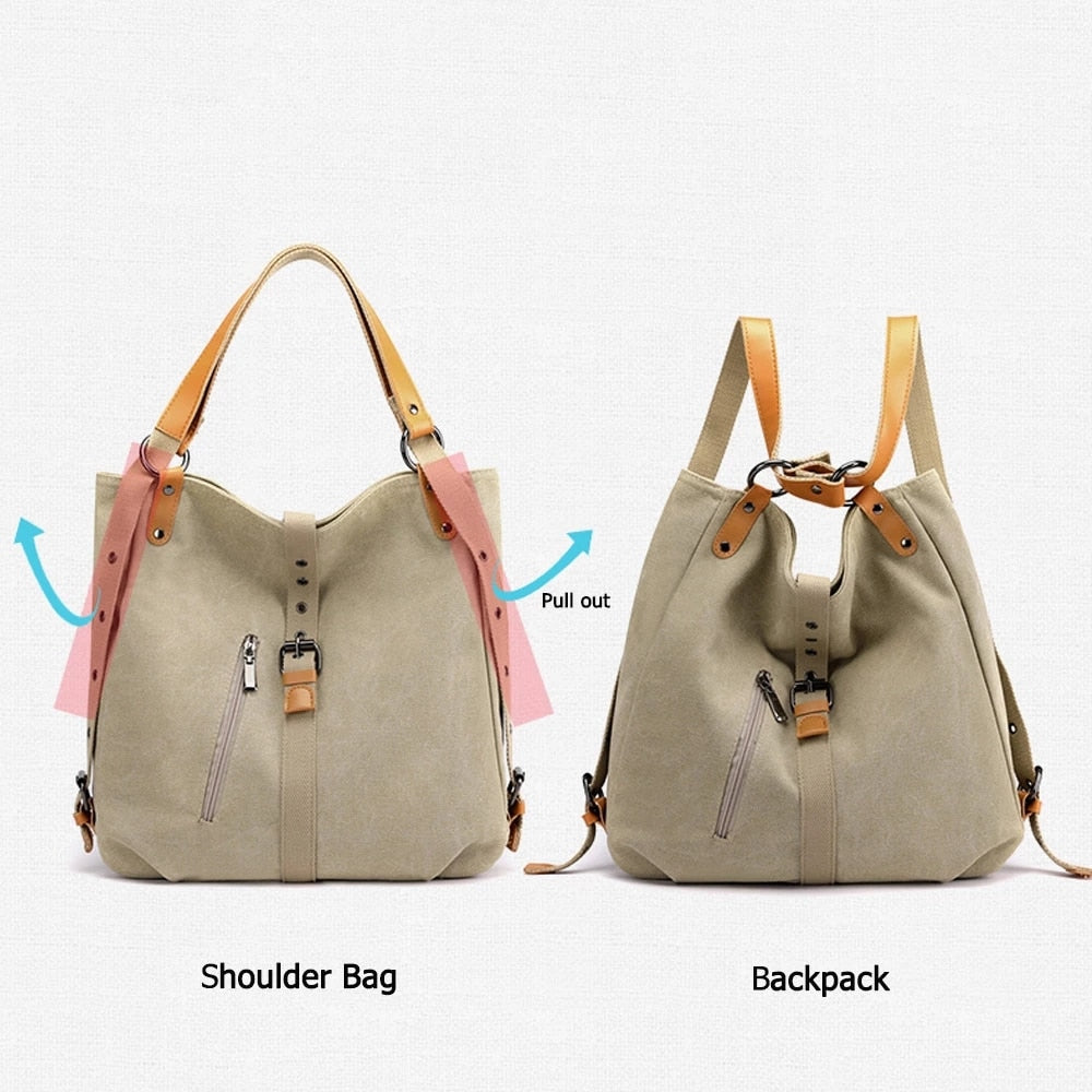 Ladies Canvas Crossbody Designer Bags.