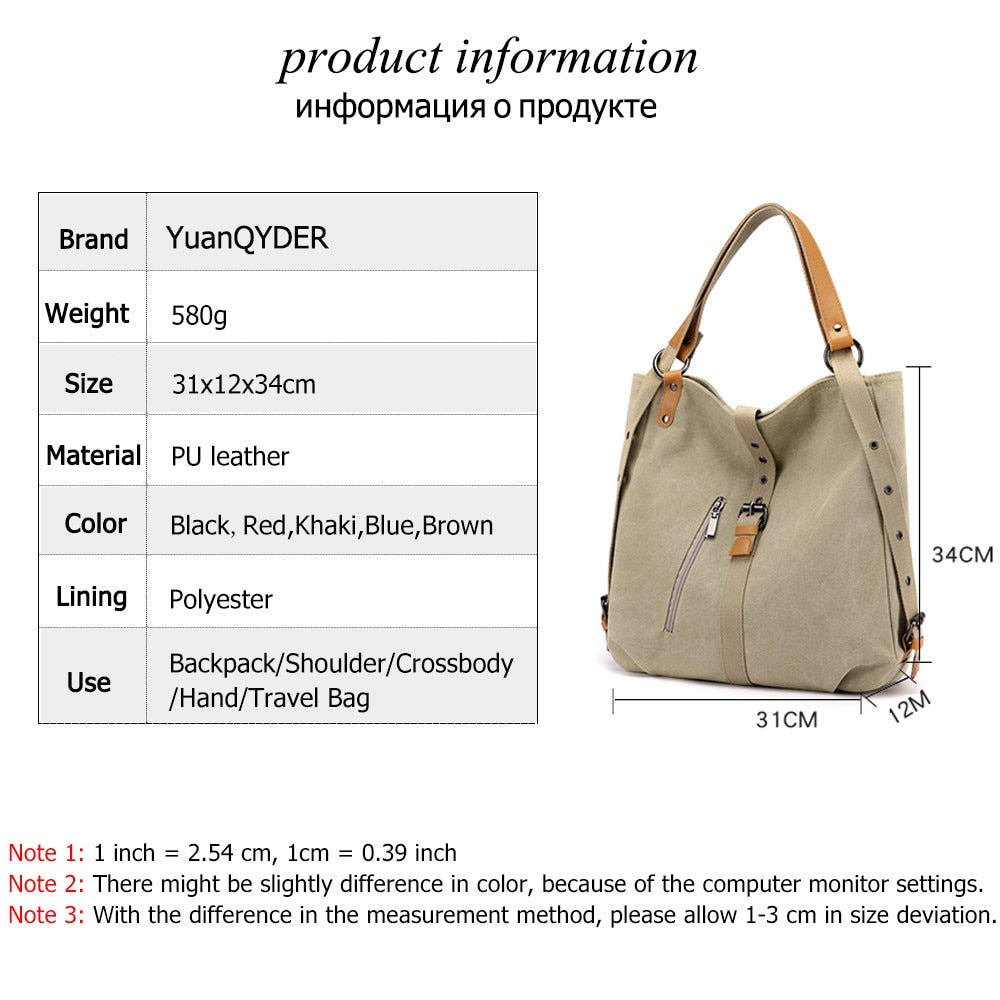 Ladies Canvas Crossbody Designer Bags.