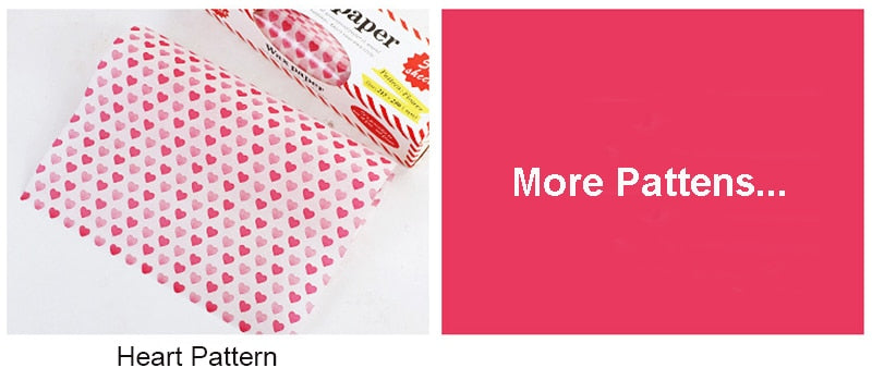 Decorative Wax Paper, great for special events. Wide variety to pick from.