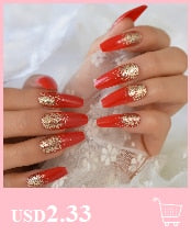 Acrylic Press On Nails. Various types such as French, Ombre, Nail Art, Glitter. Long or Short.