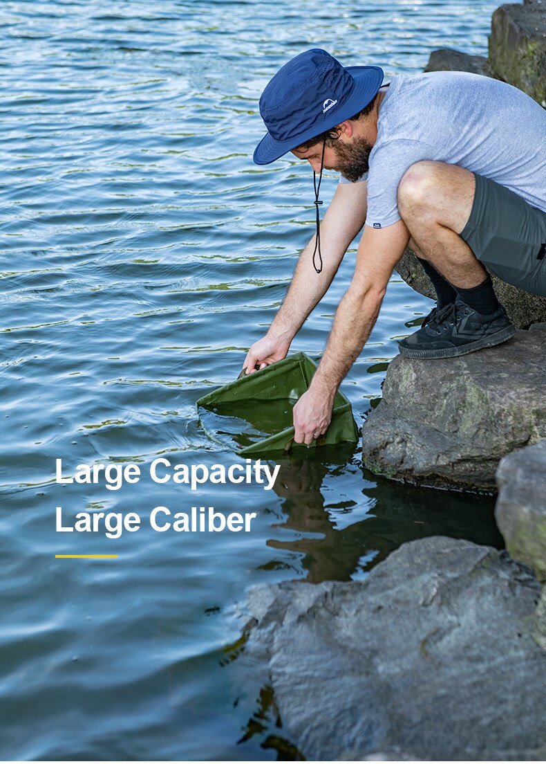 Naturehike Outdoor collapsible square Storage bucket.
