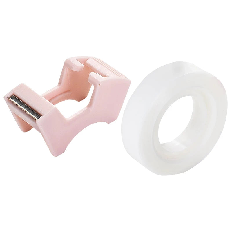 2pcs/pack  Transparent Tape with Dispenser