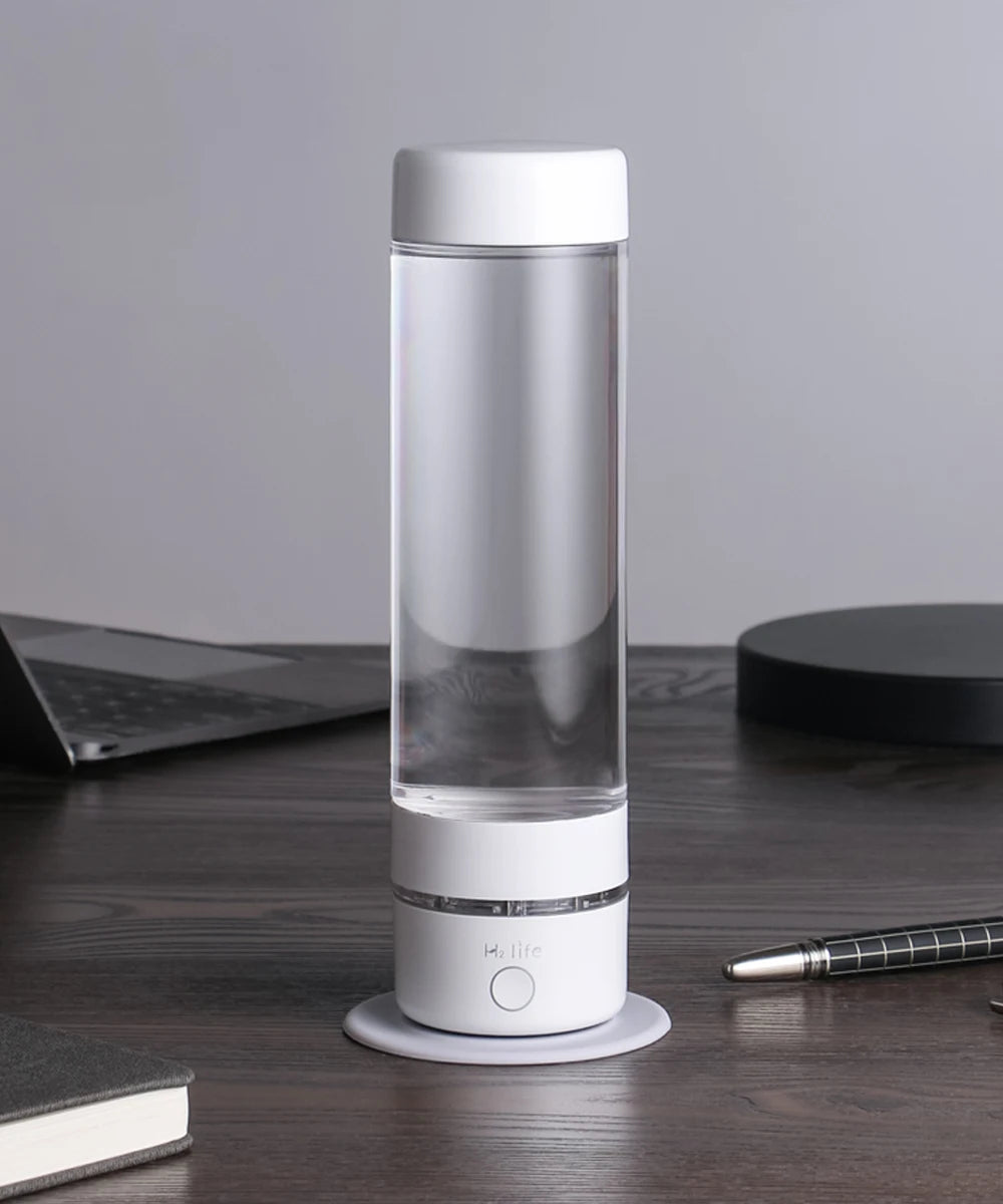 ALTHY H2Life Performance Molecular Hydrogen Water Generator Bottle DuPont SPE+PEM Dual Chamber lonizer + H2 Inhalation Device