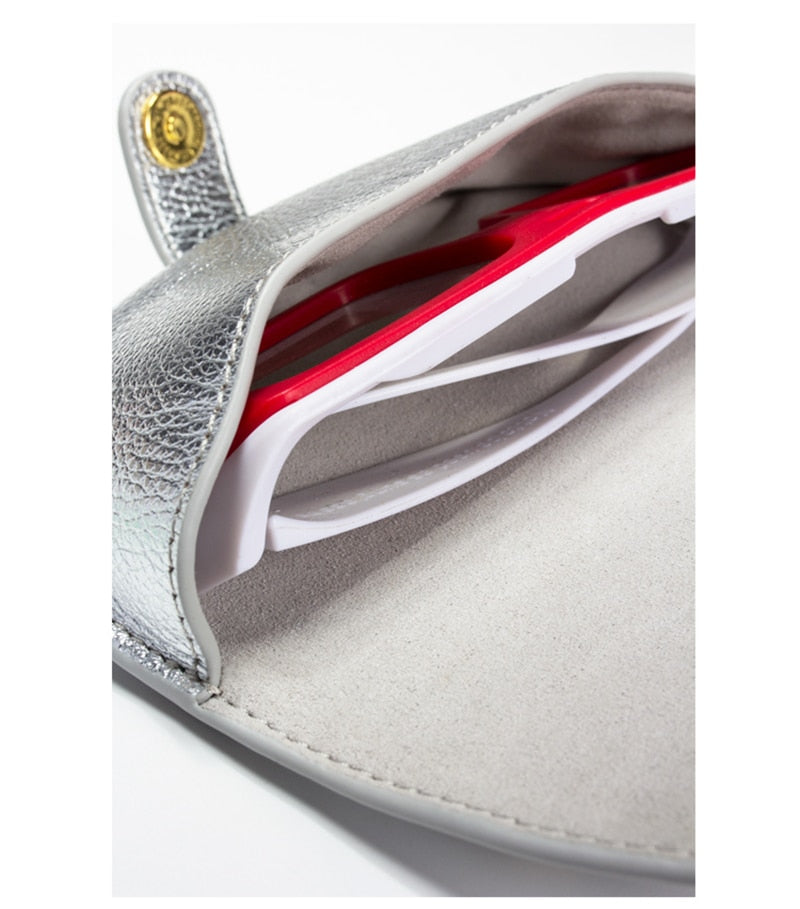 Leather Eyewear Case With Strap.