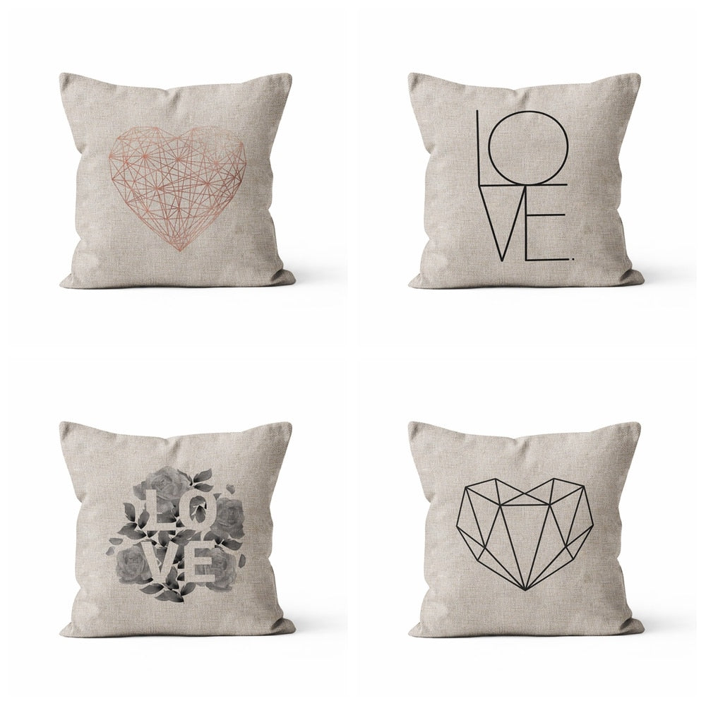 Modern decorative pillow Covers.  45*45 OR 40*40